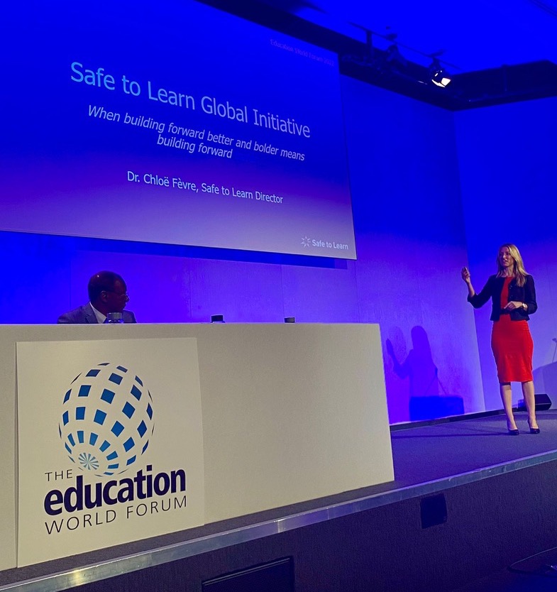 Chloe Fevre - expositor at the Education World Forum